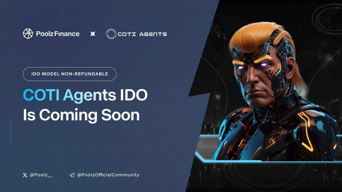 New Incubation: COTI Agents 🤖

<a href="/COTIagents/">COTI Agents</a> is an #AIAgent platform built on the COTI network, designed for privacy, simplicity, and seamless interaction. With features like one-click #AI agent creation, training, and trading, users can co-own agents, earn revenue, and enjoy