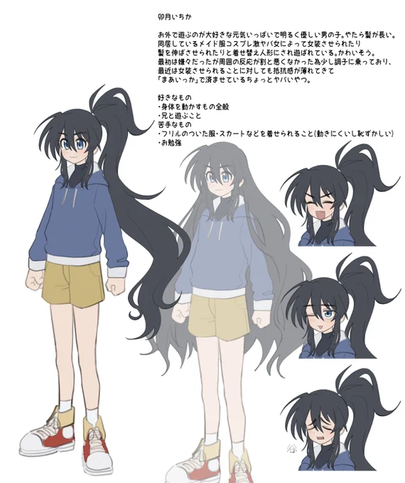 うちのこたちの設定的なやつです。 