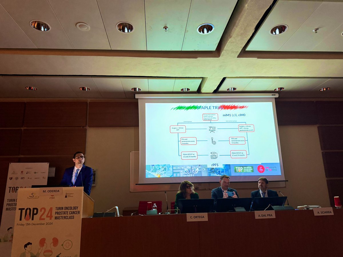 peppinoiorio's tweet photo. Oligometastatic disease: room for urologists?
Such a great presentation by @oderdam ๐ #TOPMasterclass 2024
@paolo_gontero @GMarra_MD @a_dalpra @joniau @UroMolinette @MassimoDiMaio75 @umbertoricardi @SilviaMorbelli @FedericoLavagno https://t.co/gnL5QHdJgs