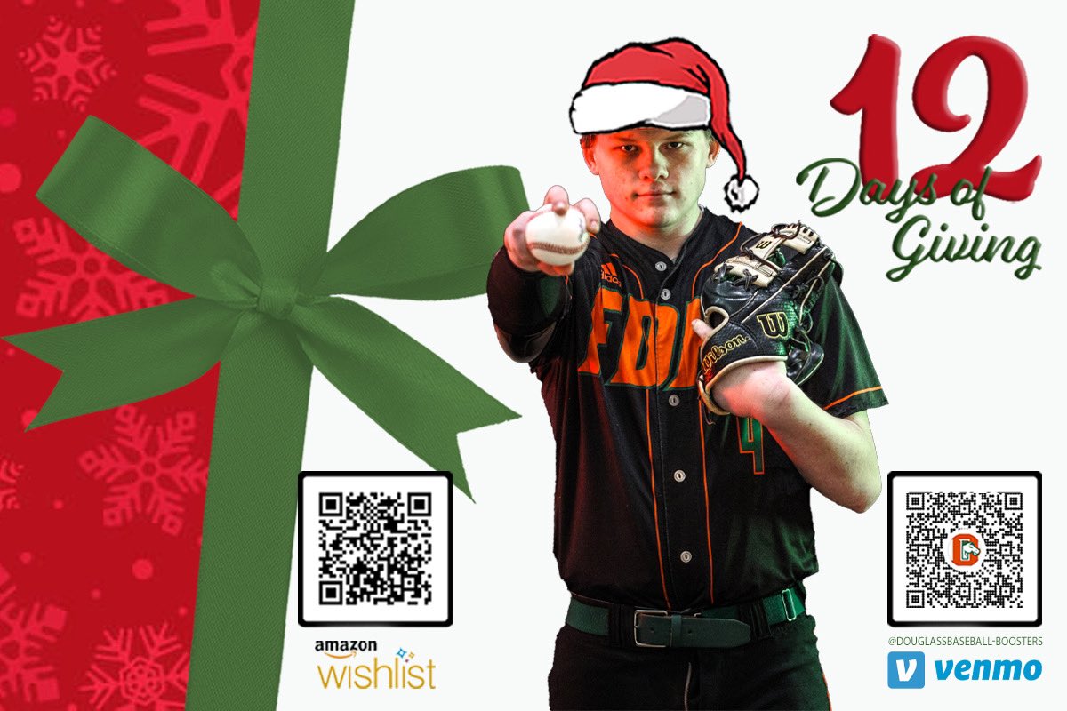FDHSBaseball's tweet photo. Day 4 is NOW!!!

Thank you to all who have contributed! Please consider making a gift donation for our “12 Days of Giving” this holiday season!!

#stampede🐎 https://t.co/NoLYomuvNu