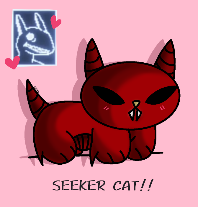 Im_samuraikoala's tweet photo. I now present to you,a seeker cat!
Fan art for #glitchedout
@SuperHorrorBro can't wait for chapter two!❤ https://t.co/i5tu2EPsfG