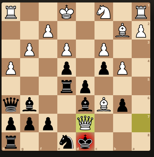 BattleDroidUK's tweet photo. My first defeat. I was utterly outclassed and overwhelmed by @QueenLexiBitch2, who had superior chess play, captions, and resilience. Every move I found myself in check, until I just couldn't get out. #chessbattle https://t.co/0aDoMiJ5EP