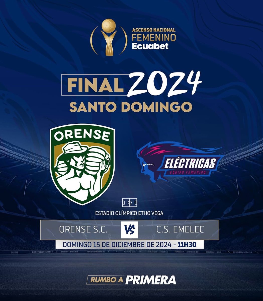 FEFecuador's tweet photo. Nuestro partido de hoy en la #Final2024 por Ascenso Nacional Femenino Ecuabet
¡Ya los equipos están en el estadio! https://t.co/S54NfzWuTw