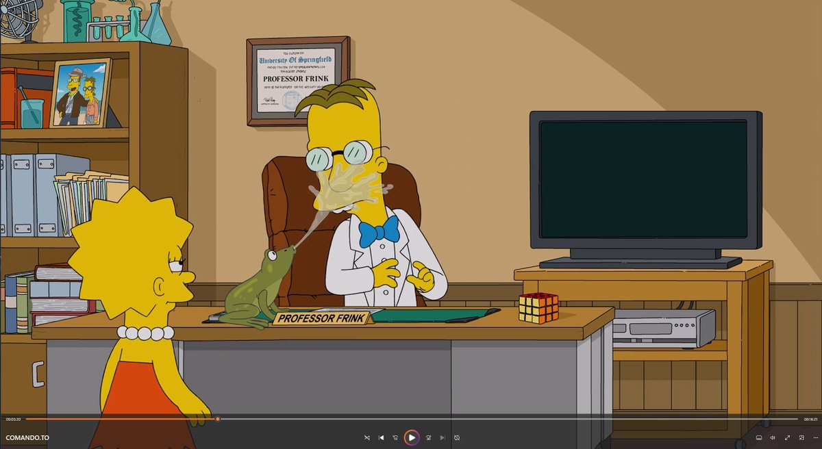 Simpsonsnews1's tweet photo. @hector_aniceto @HotcoinGlobal @pepecoineth @ApusCoin @Peipeierc20 @Bomebookofmemes @Frogonbnb watch this episode of The Simpsons.
Wouldn't it be a coincidence that in the same episode in which The Simpsons presents a coin that dominates the world, a frog appears at the end of the explanation?? 🐸 https://t.co/t46AjMAo9M