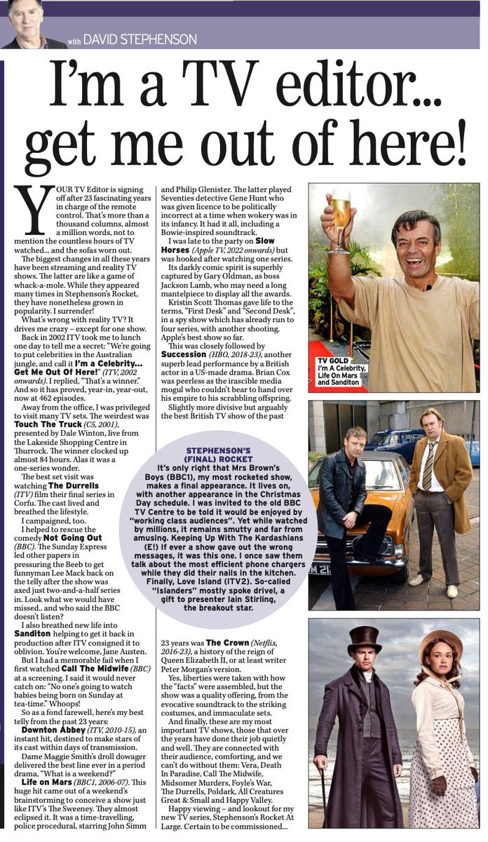 David Stephenson 📺 tweet media