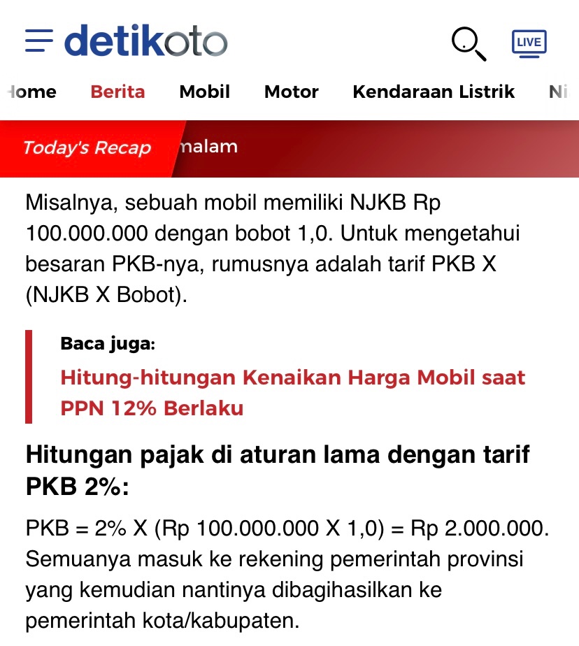 jacindarisfa's tweet photo. @purityringgu @CNNIndonesia Betul. Artikel di atas jg kurang lengkap. Padahal tarif pajak yg baru itu jg diterapkan bersamaan dgn aturan untuk menurunkan tarif PKB menjadi maksimal 1.2% saja. Pada akhirnya pajak yg hrs dibayarkan kurang lebih sama atau bahkan bisa lebih rendah dari tarif pajak lama https://t.co/IPkZ8xDguR