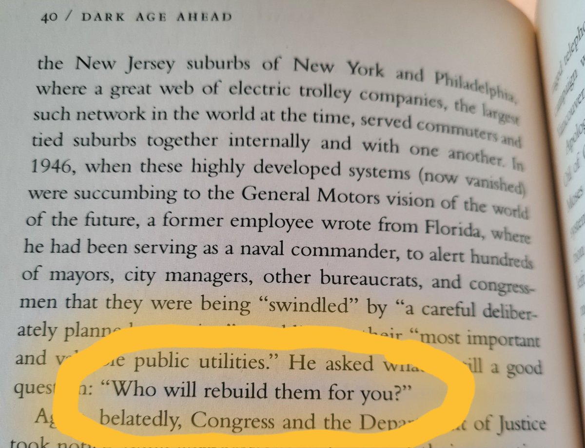 On public transport infrastructure