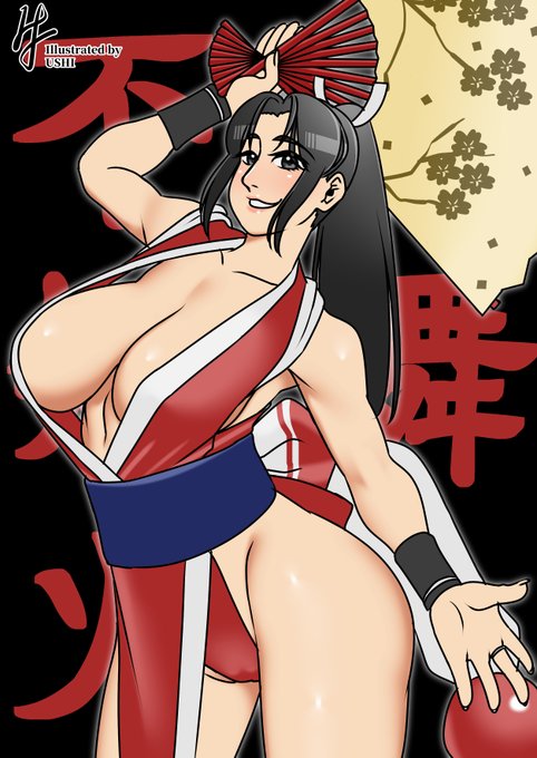 『ストリートファイター6』の『不知火舞』を描きましたよ。 