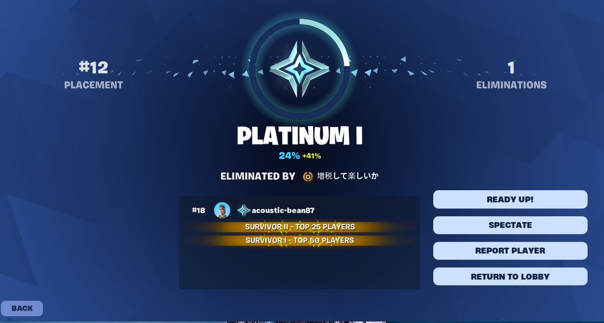 DRNGamingYT's tweet photo. FINALLY PLAT RANK IN SEASON 1 CHAPTER 6!!!!!!!!! https://t.co/Q8OCZG5pK9