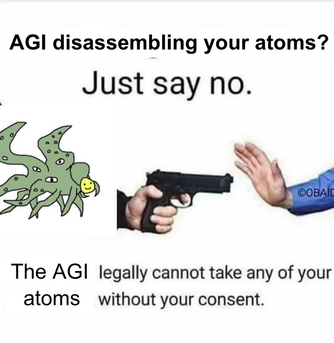 Humans don’t respect the property rights of ants, but don’t worry