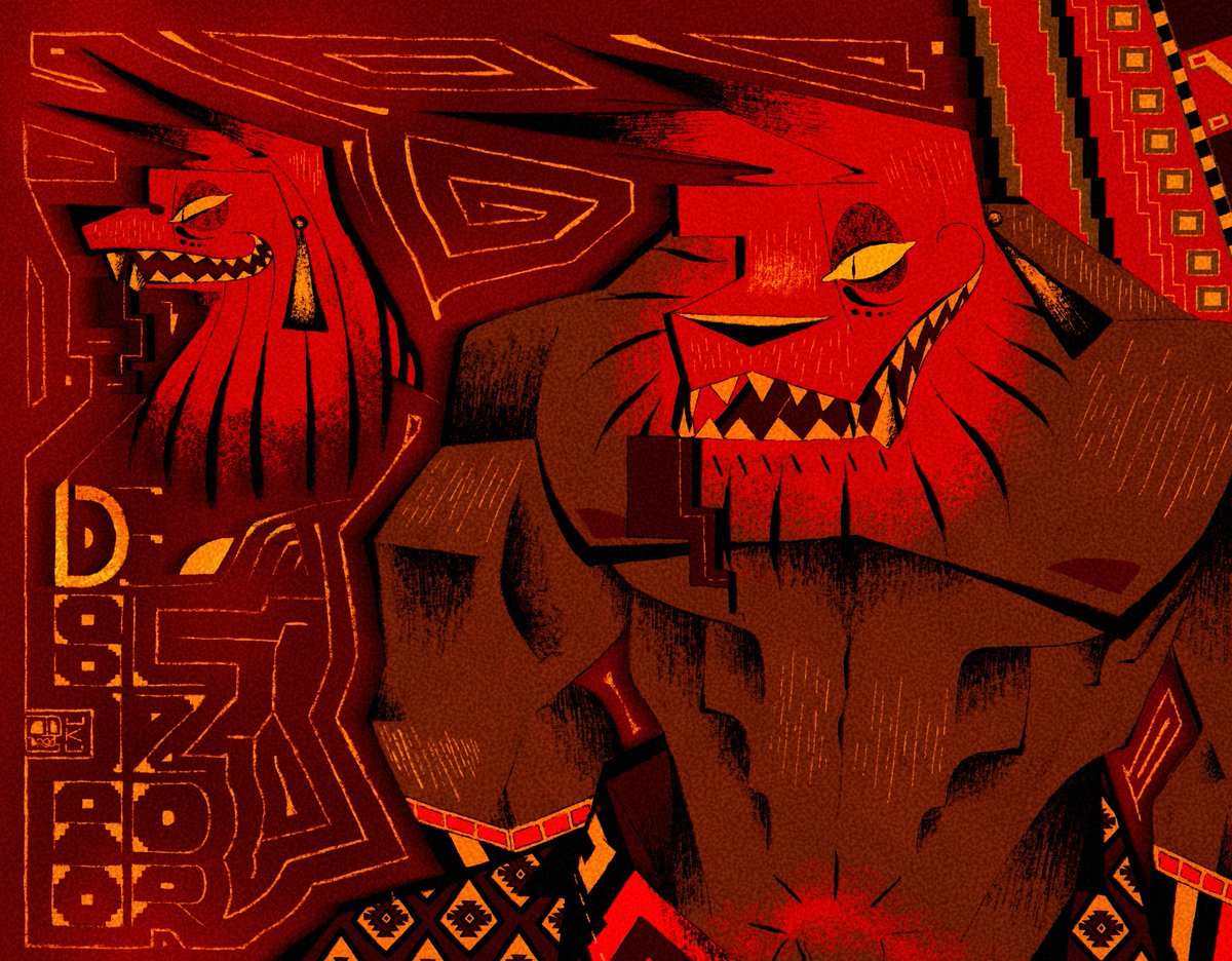 deslizador #oc #Wolf #incan