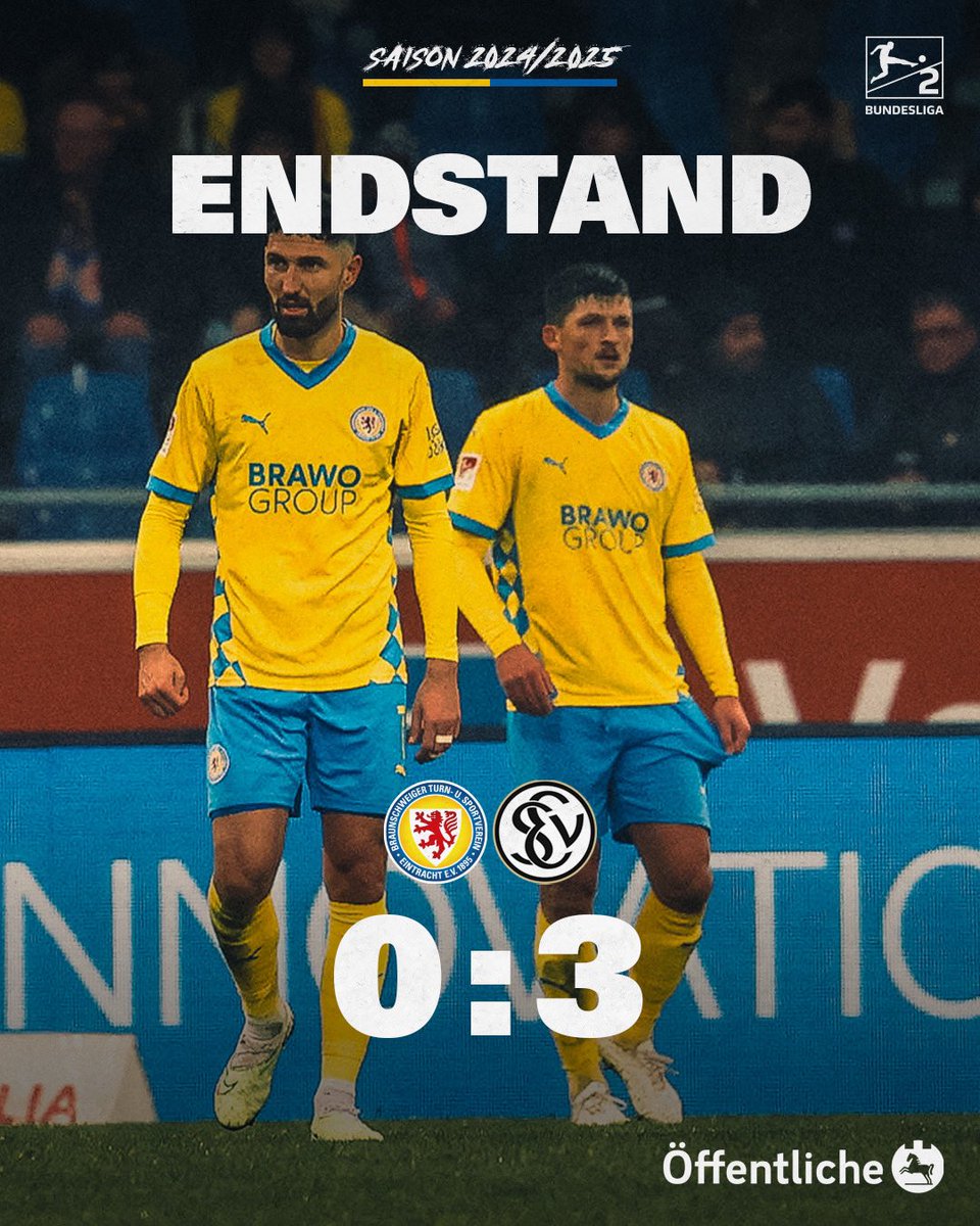 EintrachtBSNews's tweet photo. Wir verlieren gegen Elversberg. https://t.co/2poMkqRbSv