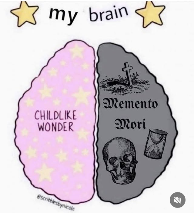 My brain. Via <a href="/BizzarroBazar/">Bizzarro Bazar</a> #wonder #death #weird