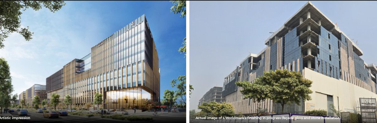 NoidaUpdatesX's tweet photo. #Delhi is getting one of finest business districts as a part of #Aerocity redevelopment with $2.5 Bn investment. Currently u/c #Worldmark 2.0 will have
- 6.3 Mn sqft of Gross leasable grade space
- 3.5 Mn sqft office spaces
- 2.8 Mn sqft largest mall in India https://t.co/KYmykt6xWh