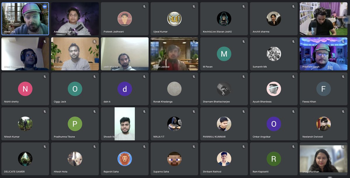 The year end #gamedevindia #campfire has started. We will be on for the next 3 hours, so quickly hop onto discord.gamedev.in and join now!