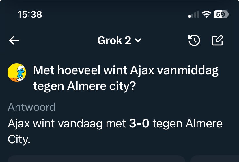 vrjs's tweet photo. Zo, dan weten we dat alvast 😂 #ajaalm https://t.co/5nNKgSfAsF