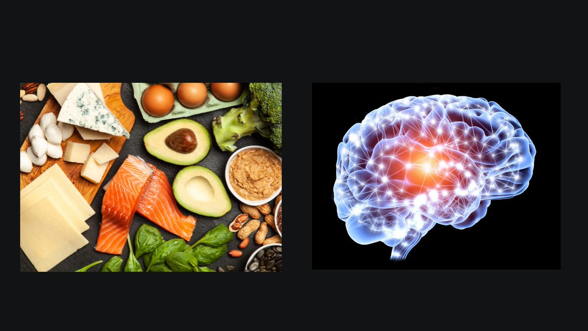 HeidiHmoretti's tweet photo. The brain is nearly 60% fat by dry weight.  This should clue people in to how important it is to get the right amounts and types of fats in their diet!

Of this brain weight, a good majority is omega-3 fatty acids. 

It is no wonder that a ketogenic diet is now proving beneficial for conditions like Alzheimer's disease, Parkinson's disease, depression, and Epilepsy in many cases.

Many people also do well on a modified ketogenic diet approach because it's more flexible and has more variety in it. 

As you can imagine, the health of the brain, largely relies on getting enough fat from foods and getting the right kinds of fat in the diet. 

But, fats in the diet can be very susceptible to oxidation, especially processed seed oils.  Avoid these like the plague. 

Eating omega-3 fatty acids in a natural form from wild-caught salmon and grass-fed meats is more protective because these foods contain natural antioxidants that protect these fats from oxidations. 

Cellular membranes in the brain rely on choline that is found in fatty foods in the diet and the richest choline sources are organ meats and foods like eggs. 

Foods like whole walnuts and Brazil nuts contain protective minerals and vitamin E that reduce lipid oxidation. 

Read more: https://t.co/qXF5Kzm1uY

https://t.co/qXSh4dqonD