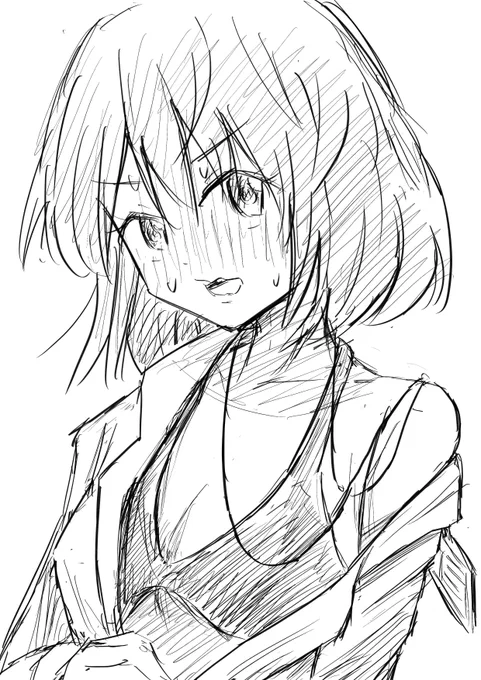 こないだ落書きで描いた発明家OL 
