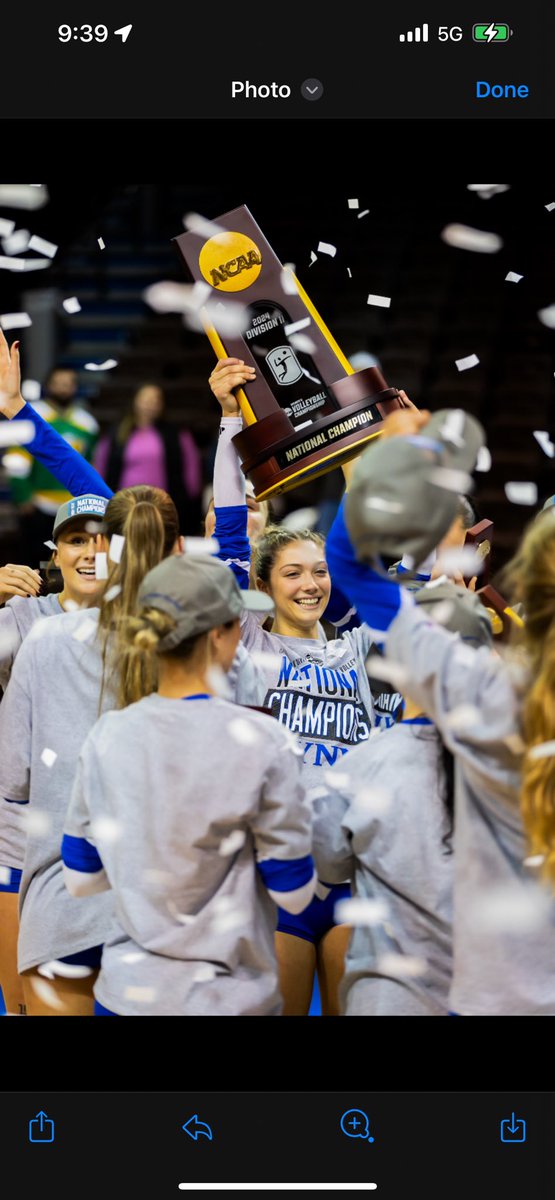 ElevationVBC's tweet photo. Congratulations to Sam Wolf and her Fighting Knights on winning the NCAA DII National Championship!  It was another 5 set battle with Sam leading her team with 17 kills and 13 digs earning her Tournament MVP honors!  Way to go Sam!!! 👏👏👏#ElevationFamily https://t.co/X78ZUl7QtE