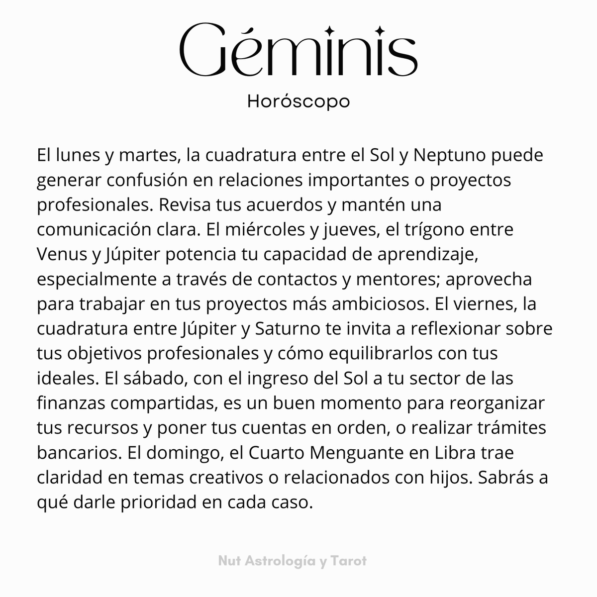NUTastrologa's tweet photo. ✨ Horóscopo semanal del 16 al 22 de Diciembre 2024 ✨
**Los signos que faltan están en el otro post!**
 ¿Listos para lo que viene? ✨
#Horóscopo #Astrología #Astrología2024 #PrediccionesAstrológicas #Zodiaco #Transformación #SemanaAstrológica #Autoconocimiento #Astros https://t.co/fPpeb9VpGO
