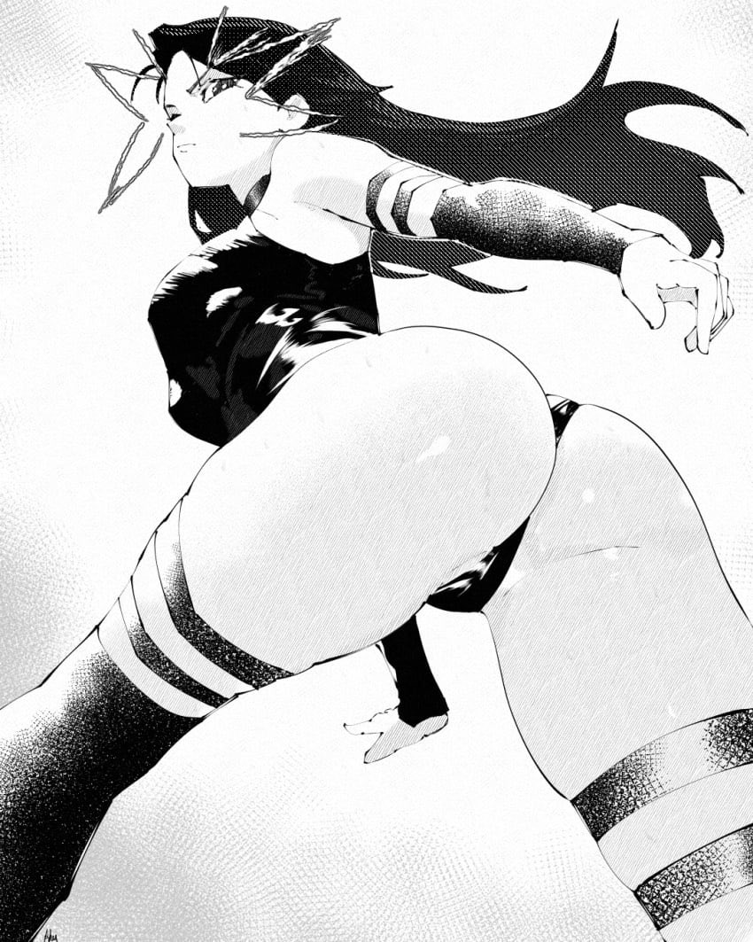 DriftingBlade's tweet photo. Why is the reader staring so intensely? Is her outfit malfunctioning? https://t.co/TARjnd7ly5
