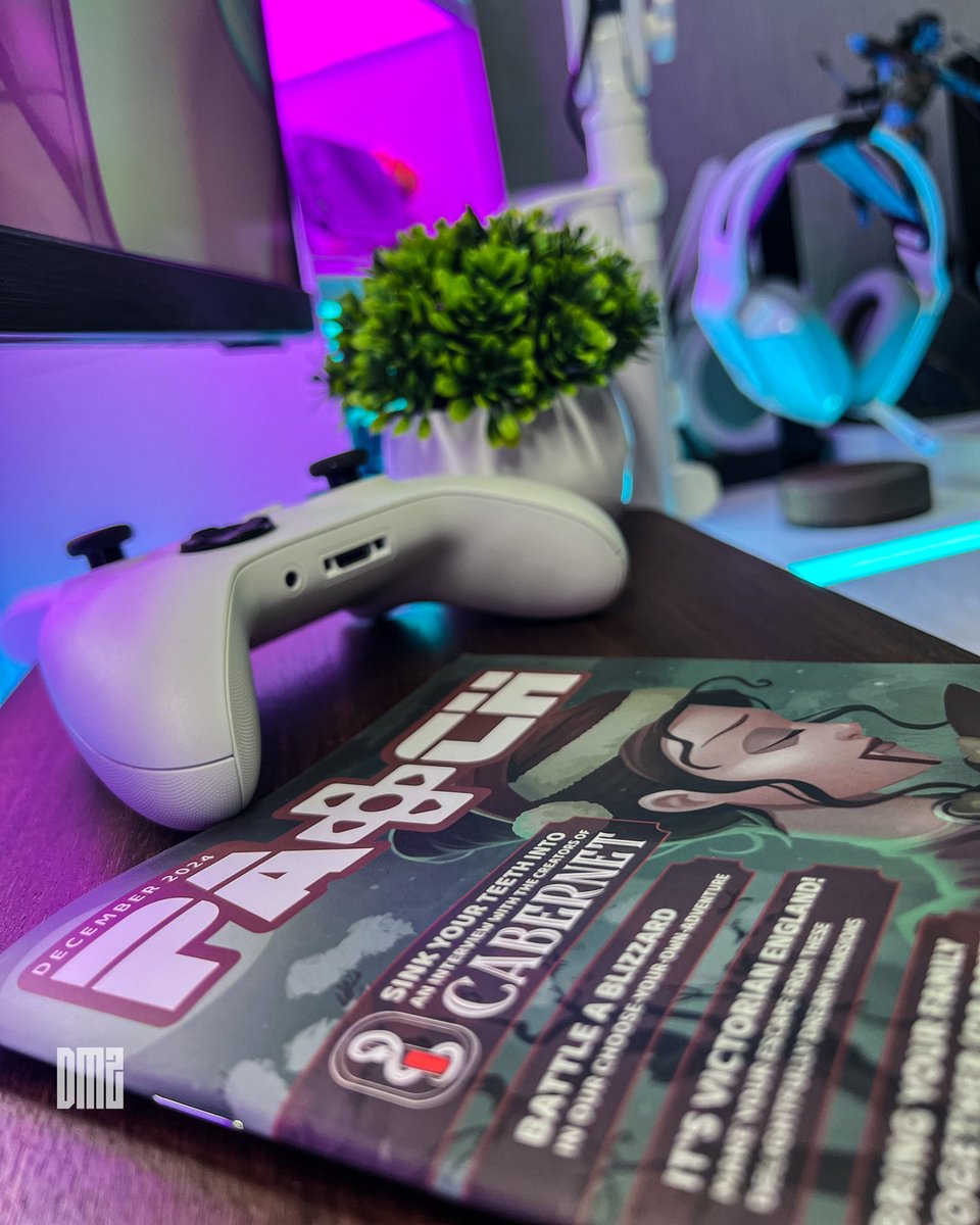 PressNatToStart's tweet photo. I’ve been catching up on Indie Gaming News thanks to @thepatchmag 🎮

Big Thank You for sending over their December Issue! 🎄🙌🏻

With Gaming Journalism Magazines becoming a rarity it’s so important we support those that are still going!🫶🏻

#patchmagazine #indiegaming #gamingnews https://t.co/KkOoIyJktS