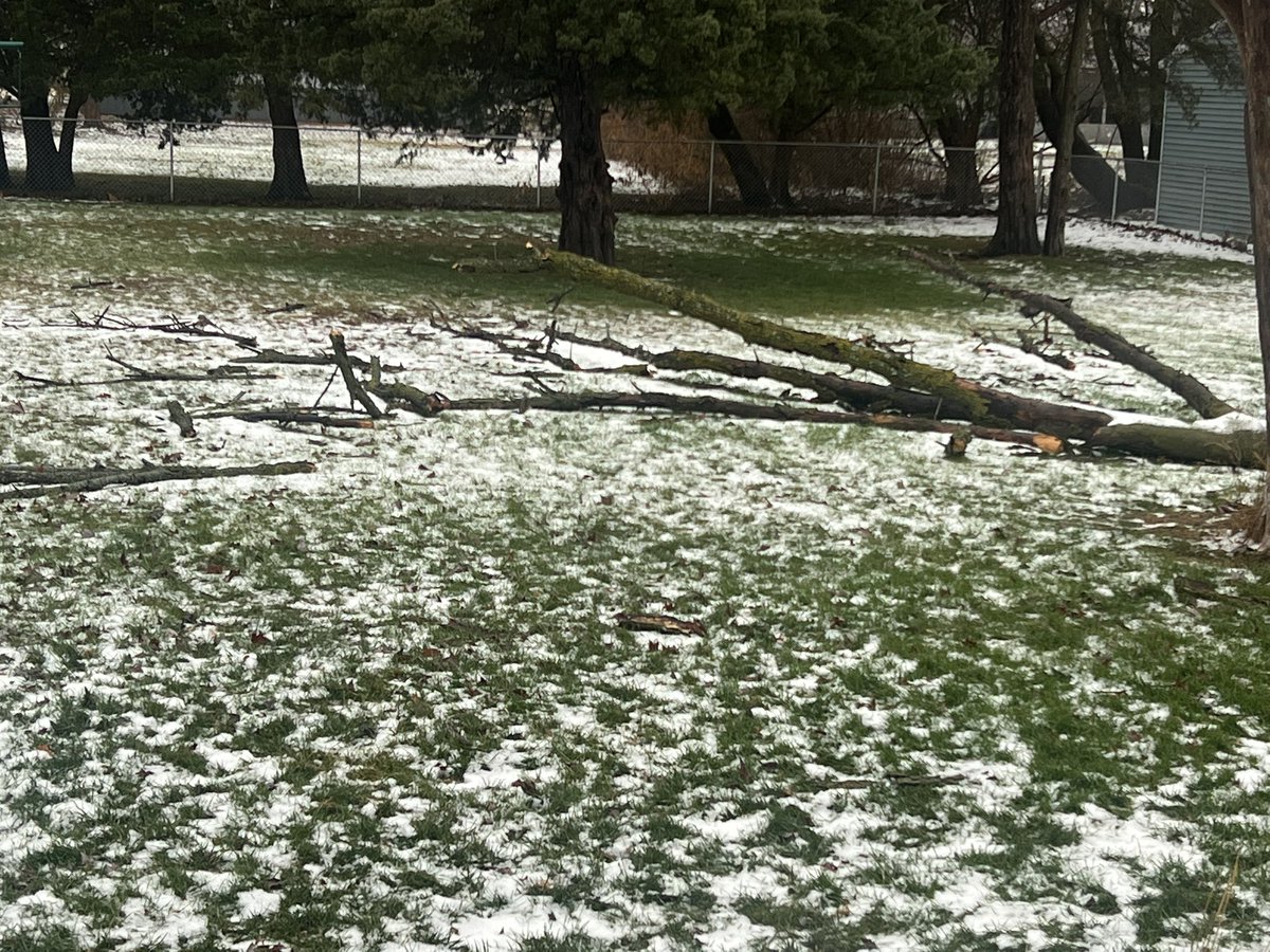BenHoopes's tweet photo. GM GM Looks like yesterdayโs ice storm has melted away over night! Now we can carry on moving around. Alittle clean up though! #Iowa #HateWinter https://t.co/fk19tQDy9Y
