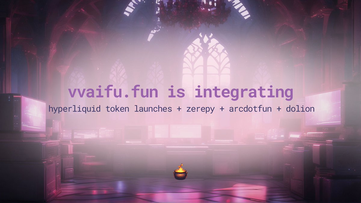 vvaifudotfun's tweet photo. Good Morning ❄️🌨️

Huge integrations coming to vvaifu 😈 ⛷️☃️

If you haven't seen it take a look at our...

"State of the VVaifunion" post 🫳

https://t.co/uhcqPHgVl4 https://t.co/mVktQATRpT