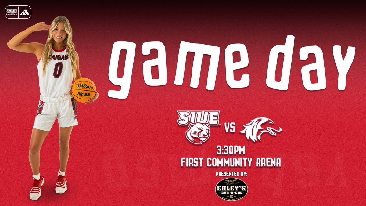 Long time no see👀🏡
🆚 SIU Carbondale 
⏰ 3:30pm
📍First Community Arena
🔗 linktr.ee/siue.wbb for ESPN+, tickets &amp; more!

#RollCougs | #2FeetIn