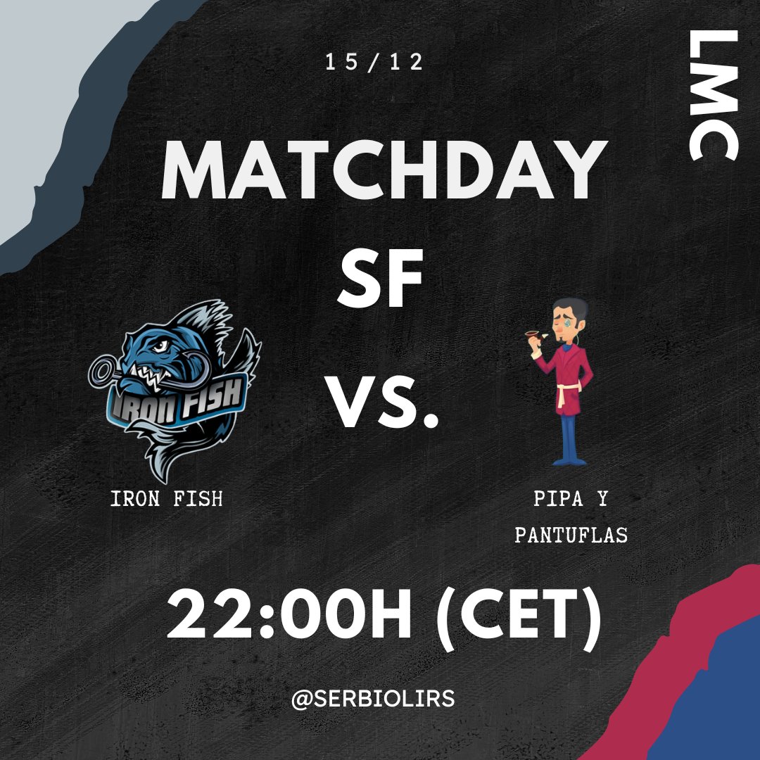 SerbioLIRS's tweet photo. La cantera de Iron Sharks busca la sorpresa en LMC 🎣. 

Después de una aguerrida eliminatoria contra Black Panther, doble P buscará pasar contra Iron Fish. 👟 

Quien gane jugará la final contra Iron Sharks:

¿Duelo de canteras o duelo de primera? 😏

#LiRSLMC #HaxBall #LIRS https://t.co/OGO4877Mr1