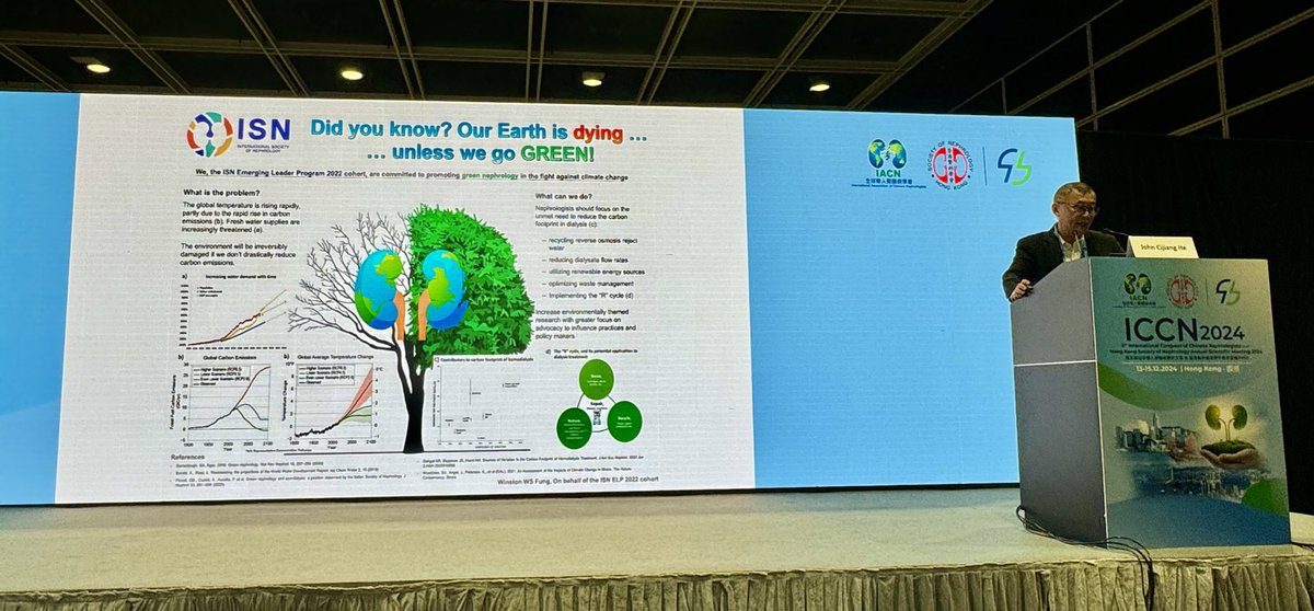 WinstonFung1's tweet photo. It’s great to have leading experts in Green Nephrology highlighting our ELP works in the ICCN. I also shared the ISN petition and WCN’25, do sign it if you haven’t yet @ISNkidneycare @ISNWCN https://t.co/vhRDfGjzKS