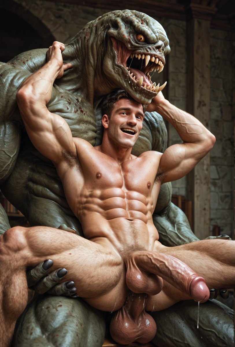 TanksterAI's tweet photo. gay fantasy #nsfw #gay #gayai #ai #fantasy #monster https://t.co/MyOKhDoCPu