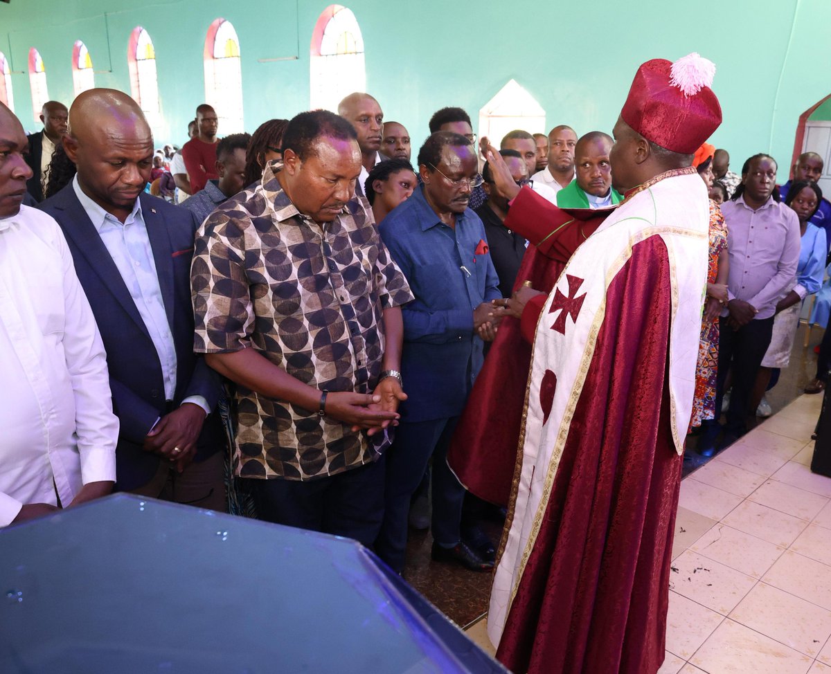 skmusyoka's tweet photo. I was delighted to worship at the AIPCA Gathage Church in the Gatundu South constituency earlier today. The history of Kenya's fourth largest church, and the largest indigenous church in Africa, is inextricably linked to our country's independence movement.

Archbishop Samson Muthuri, your sermon, based on Ecclesiastes 4: 9-12, was thought-provoking, as was the spirit of worship we experienced in this cathedral.

You were also correct: Indeed, the Church should be at the forefront of asking the KK regime critical questions regarding abductions and killings of our youth, the increasing rate of femicide, the exorbitant expense of living, and the disastrous SHA/SHIF.
