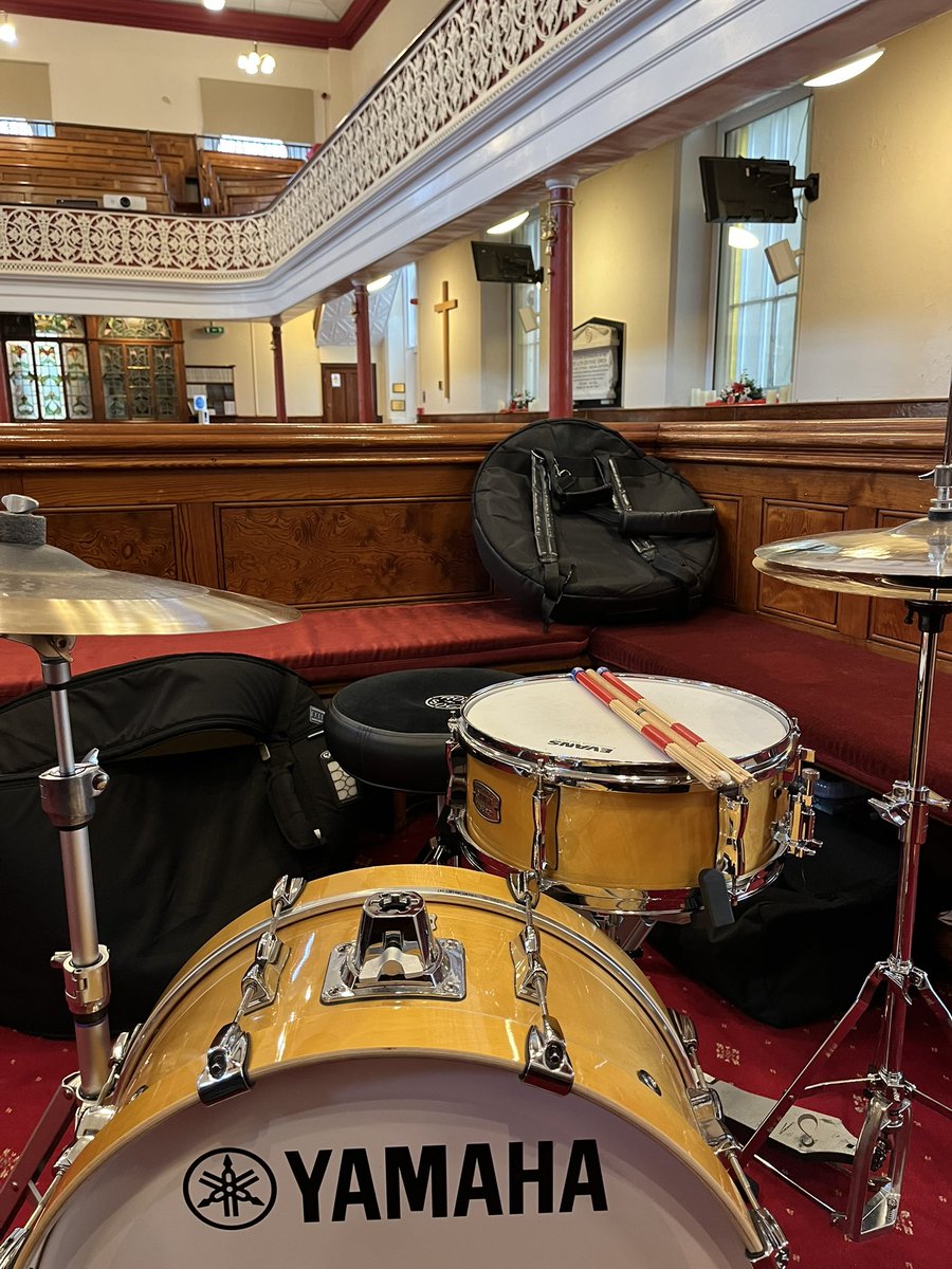 Cheeky worship band gig to end the weekend with Wal and Chris🎄 <a href="/YamahaDrums/">Yamaha Drums</a> <a href="/SABIAN_Cymbals/">SABIAN Cymbals</a> <a href="/vicfirth/">Vic Firth</a>