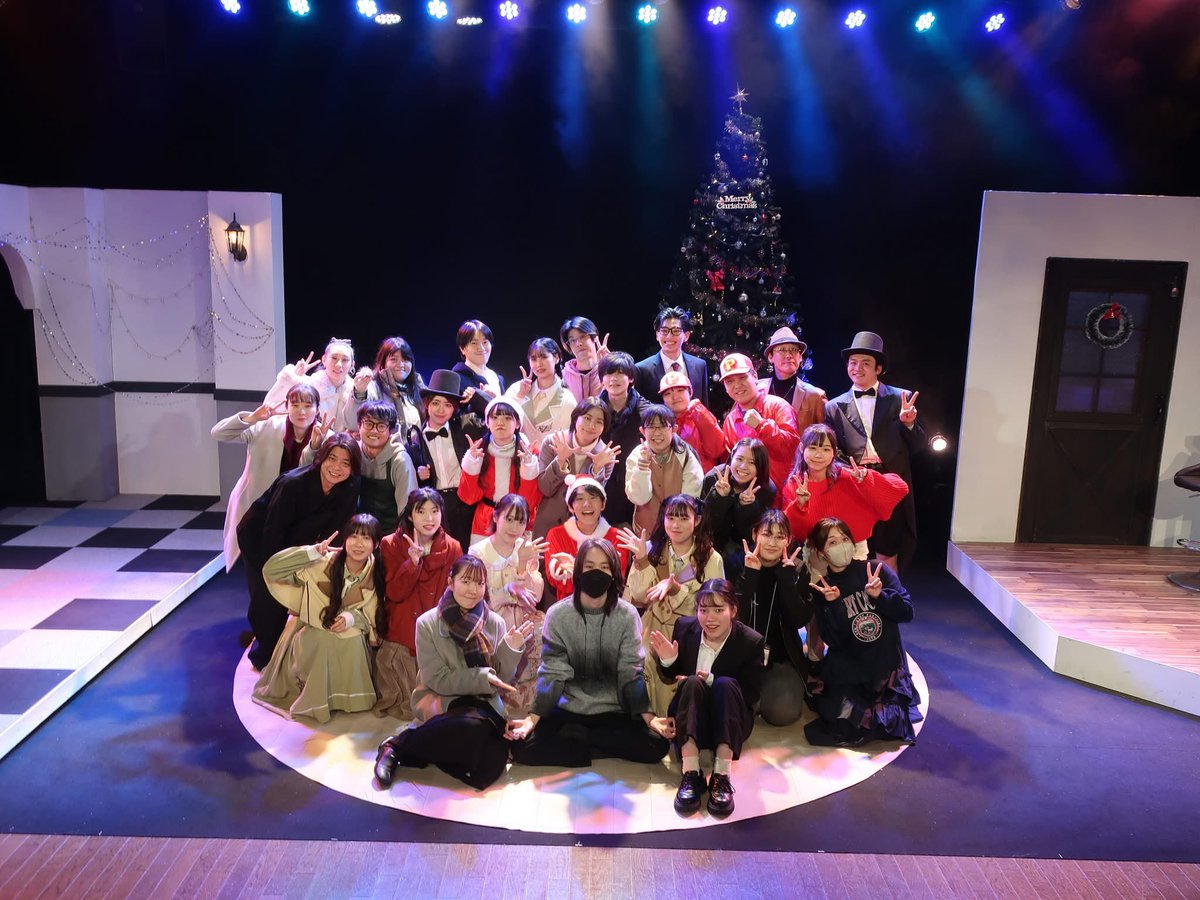 皆様お越しいただきありがとうございました。
私は4公演を全て、持っている技術を最大限使い最高のクリスマスを過ごしました！

お客様はもちろん、先生、一年生、皆んなには感謝の言葉しかありません。「本当にありがとうございました！」

 #ピースオブクリスマス2024