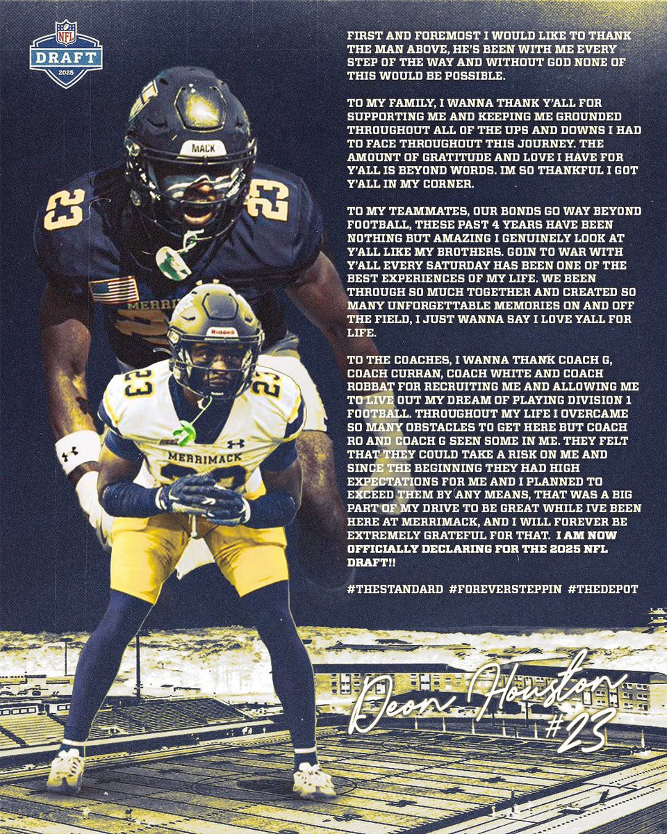 Thank you…23📝

#nfldraft2025 #unfinishedbusiness