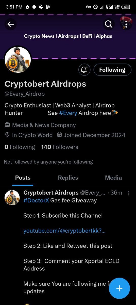 frank_brume's tweet photo. @Every_Airdrop erd194td45ztvekatqrp9l8lwvwmzqexs4sgzrc76fpyqvx5tgt73has324t29 https://t.co/BcFIyHdPIn