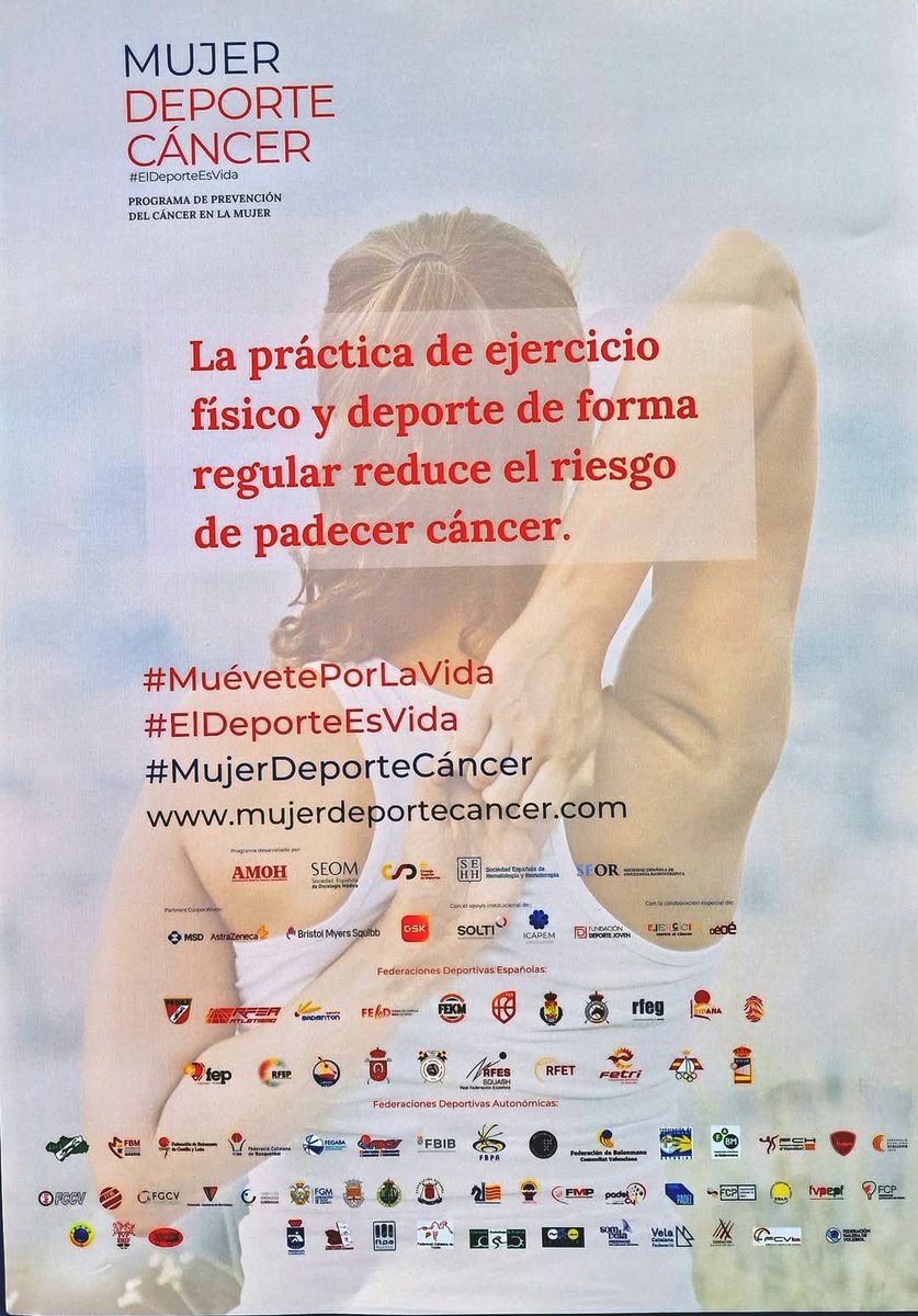 FEDAS ANDALUCÍA (FAAS) (@fsubacuaticas) on Twitter photo Acto de presentación del Programa de prevención de Cáncer en la Mujer 2025
El <a href="/deportegob/">CSD</a> ha acogido la Jornada sobre Mujer-Deporte-Cáncer organizada por <a href="/AMOHasociacion/">Asociación AMOH</a>
#MujerDeporteCancer #ElDeporteEsVida #MuevetePorLaVida
<a href="/mujerdeporteca/">mujerdeportecancer</a>
<a href="/FEDAS_oficial/">FEDAS</a>
<a href="/FSubacuaticas/">FEDAS ANDALUCÍA (FAAS)</a> Acto de presentación del Programa de prevención de Cáncer en la Mujer 2025
El <a href="/deportegob/">CSD</a> ha acogido la Jornada sobre Mujer-Deporte-Cáncer organizada por <a href="/AMOHasociacion/">Asociación AMOH</a>
#MujerDeporteCancer #ElDeporteEsVida #MuevetePorLaVida
<a href="/mujerdeporteca/">mujerdeportecancer</a>
<a href="/FEDAS_oficial/">FEDAS</a>
<a href="/FSubacuaticas/">FEDAS ANDALUCÍA (FAAS)</a>