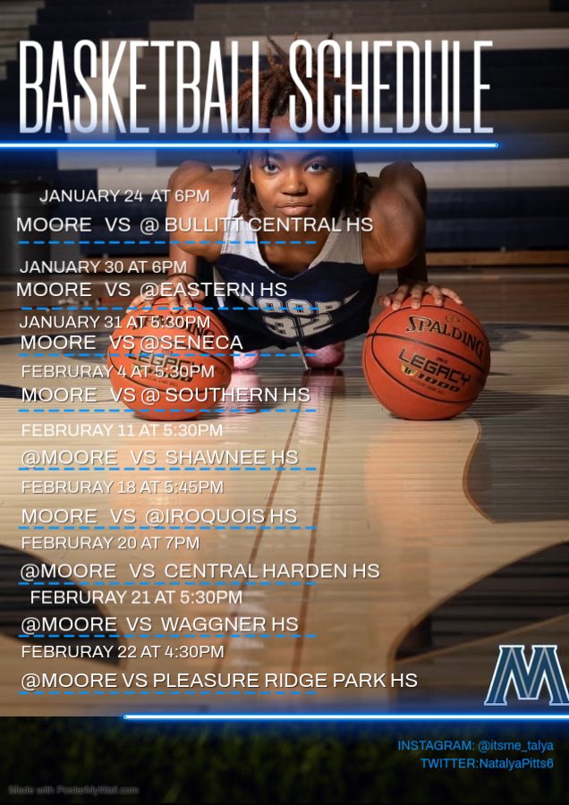 2024-2025 schedule this year🏀
