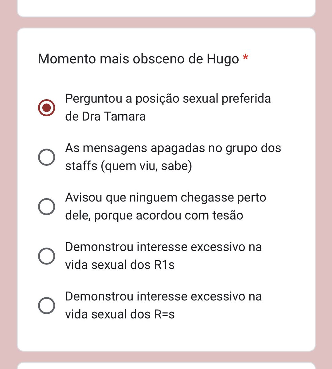 Do nada mandam no grupo o link para votação de melhores momentos da residência. E tem essa categoria?????????????????