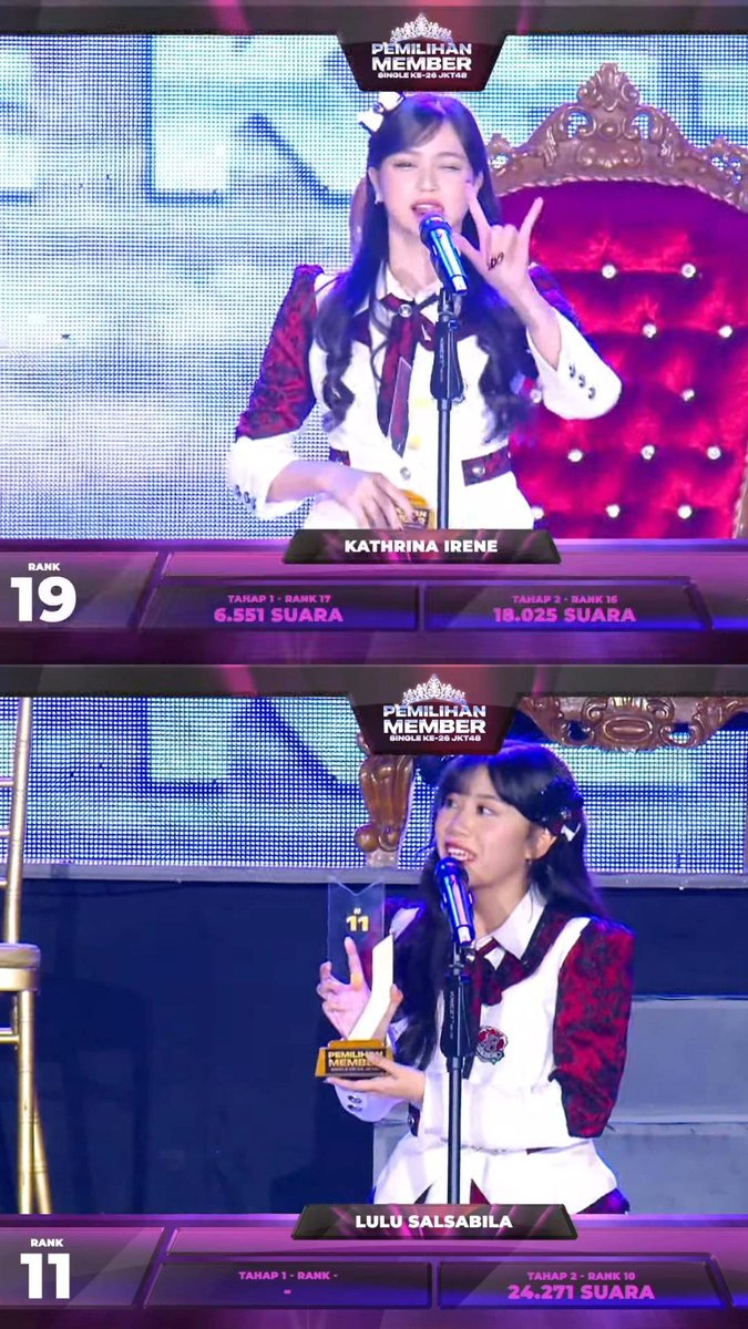 RafiDimas9's tweet photo. congratss kalian berduaa🥳🥳 @I_KathrinaJKT48 @A_LuluJKT48
#SSK2024 #annivjkt48 https://t.co/pQ35XlNAWB
