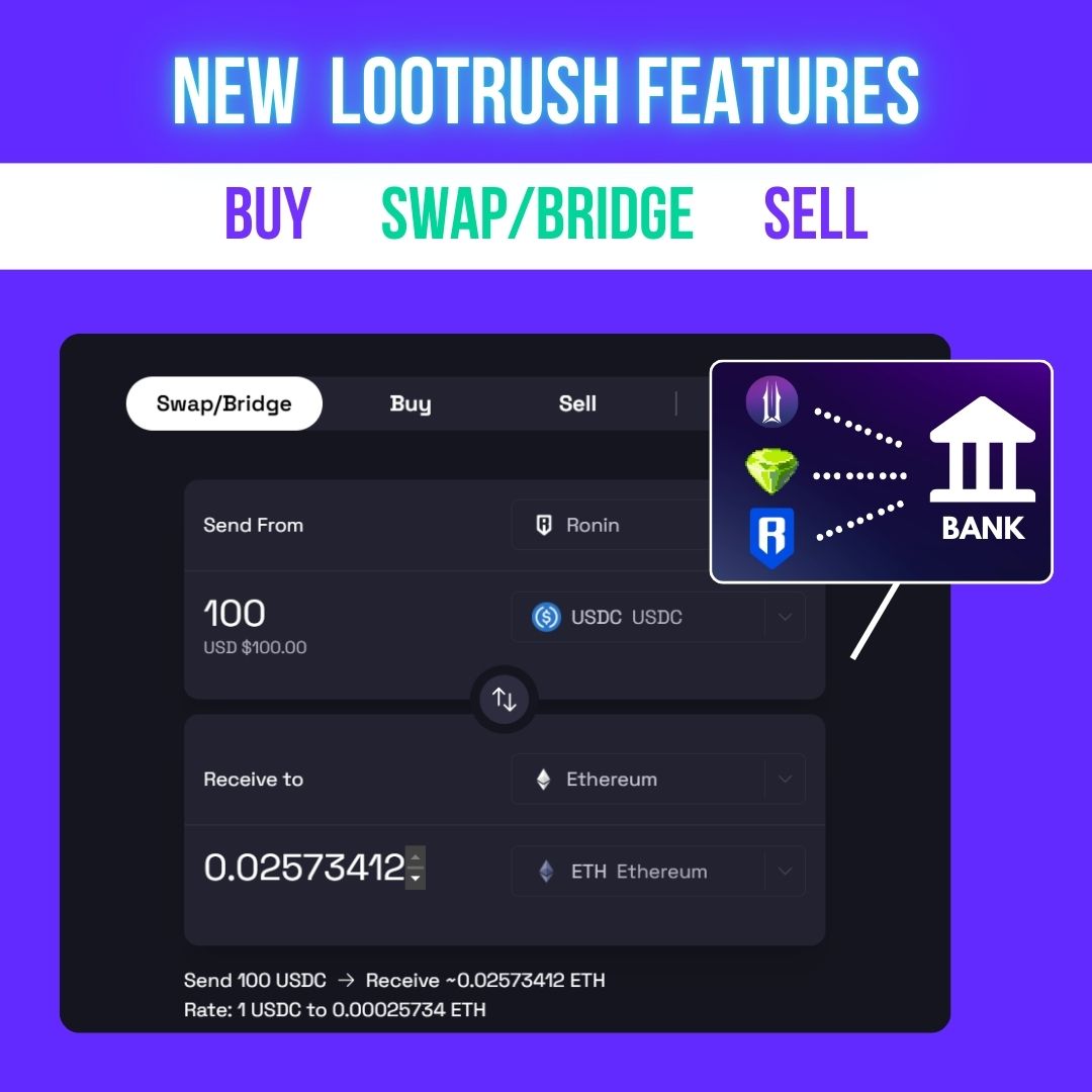🎁 15 USDC GIVEAWAY FOR ALL + BONUS GIVEAWAY FOR TESTING NEW PRODUCT 🎁

15 USDC GIVEAWAY FOR EVERYONE
How:
1️⃣Like
2️⃣Retweet
3️⃣tag 2

+ JOIN 2ND GIVEAWAY (up to 50 USDC) 
FOR TESTING THE NEW @LootRushGames PRODUCT below⬇️