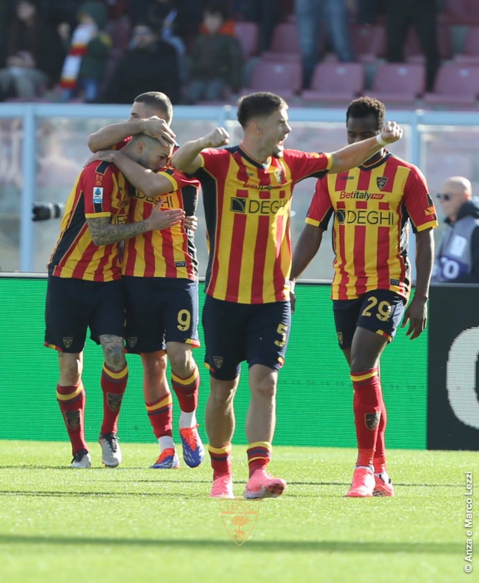 vittoria importante, complimenti alla squadra❤️💛 #MB5 <a href="/OfficialUSLecce/">U.S. Lecce</a>