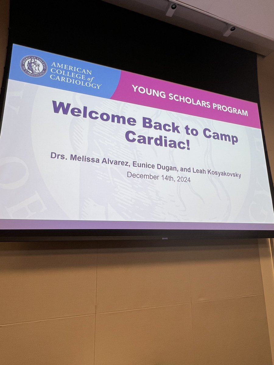 malvarez_md's tweet image. Day 2 of #ACCYoungScholars Camp Cardiac is underway! First, a Pathways Panel discussing the many different routes in a career in medicine.
