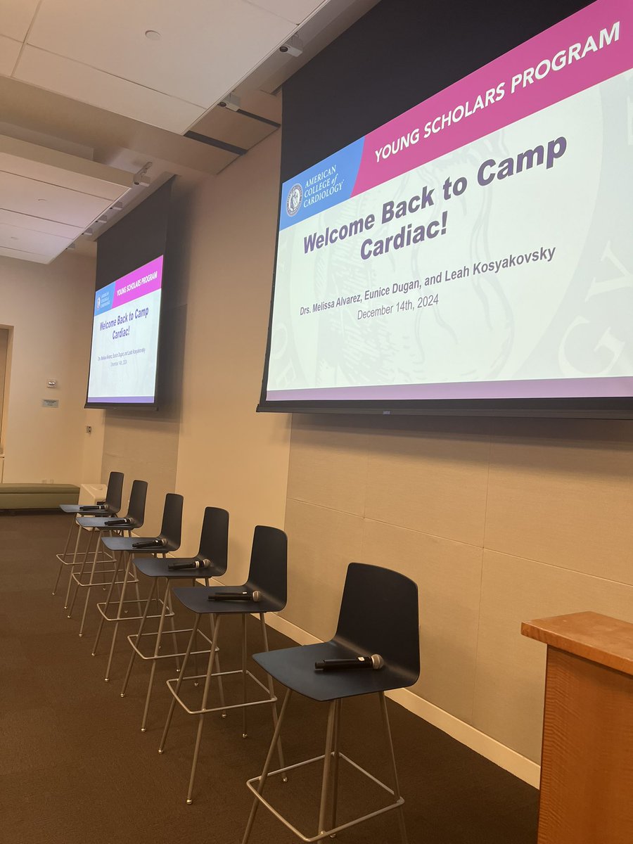 malvarez_md's tweet image. Day 2 of #ACCYoungScholars Camp Cardiac is underway! First, a Pathways Panel discussing the many different routes in a career in medicine.