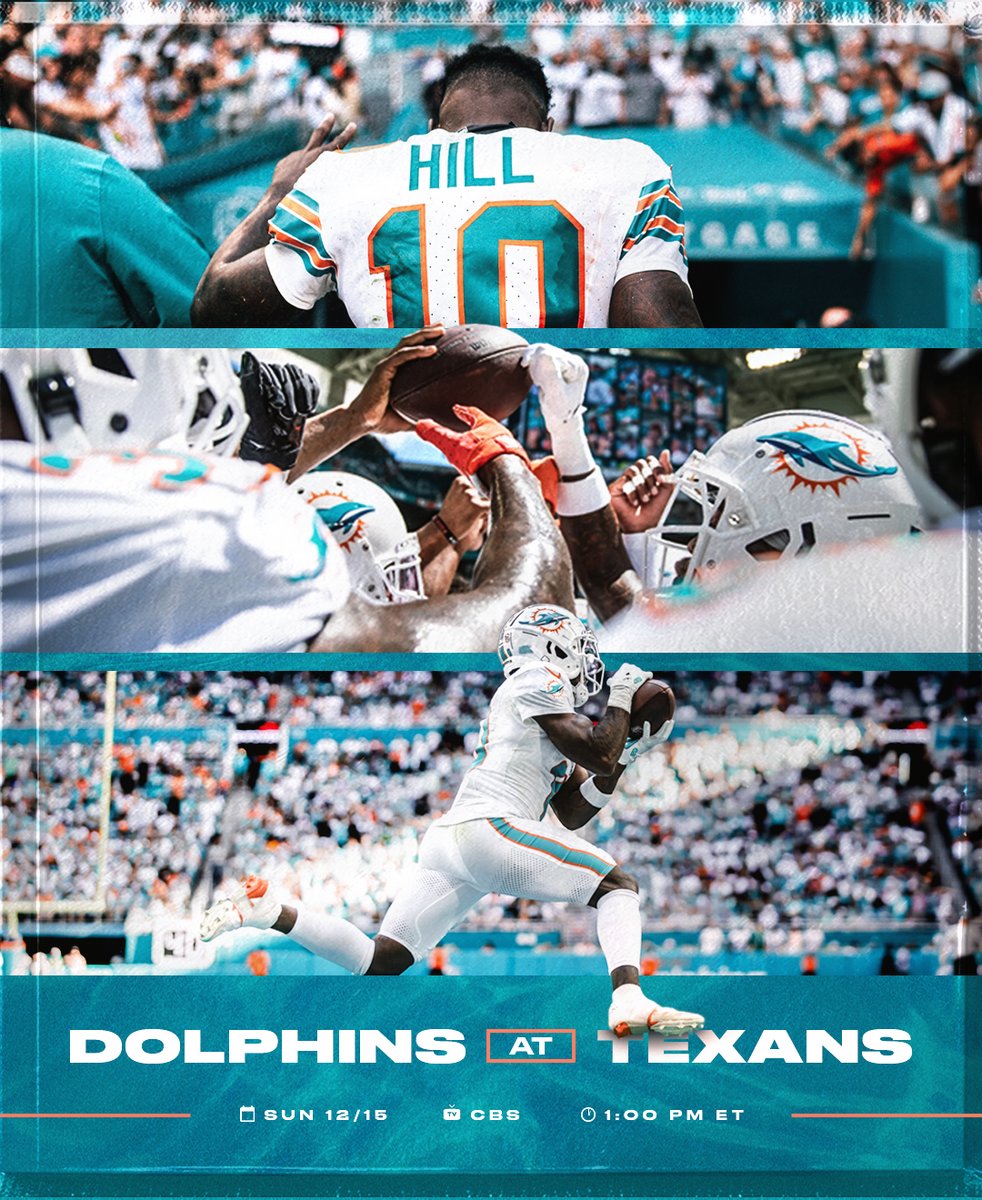 TyreekHillFamFd's tweet photo. Dolphins, let me hear you 🔊 GAMEDAY 🙌
#FinsUp #THFF https://t.co/NtLdvI6Pf2