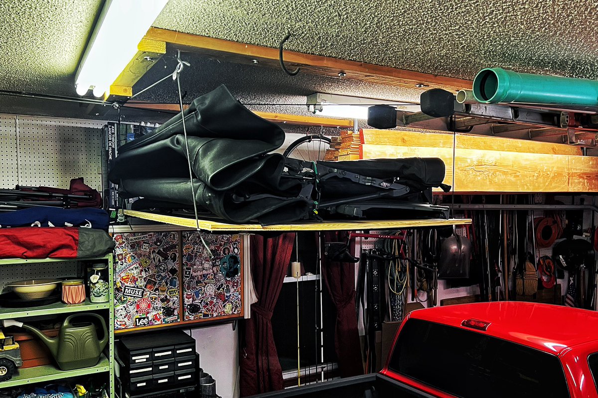 Newson242's tweet image. #2024 #myproject #jeep #softtop #storage #rosie