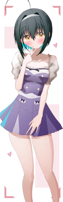 誕生日おめでとう!!!!!!今年もたくさんの衣装着てくれて全部好きだったけど熊本ギャル衣装が特にめっちゃ可愛くて好きだった～～～～～～!!!!!!!#小日向美穂誕生祭2024 #小日向美穂生誕祭2024 