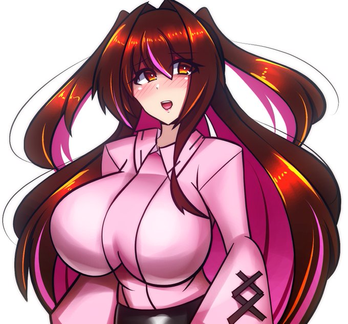 地雷系に育った次元のうちの子ましろちゃんを描きました('ω')
愛が重そうな…? 