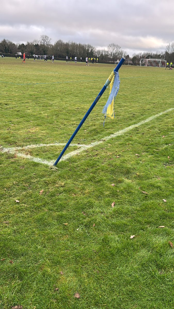 This corner flag sums up how I feel about Wolves right now. Shambles.